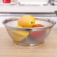Strainer 55S A25CM Stainless 0017 Round Basket