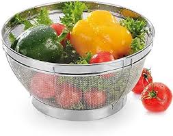 Strainer 55S A25CM Stainless 0017 Round Basket