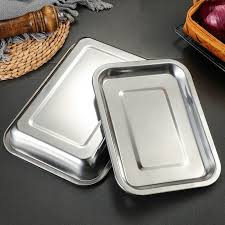 Tray 55S Regular Deep 1015 50X35X4.8CM Stainless