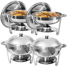 Chaffing Dish 55S Round 1043 5 Liters India