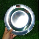Plate 55S Plain 0936 Stainless B22CM