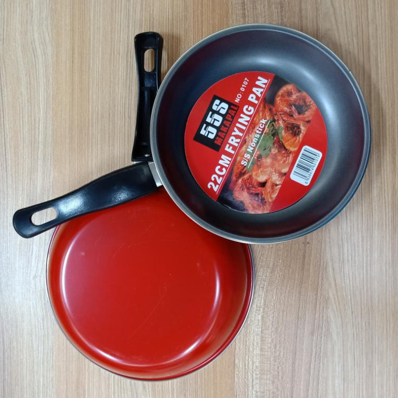55S Frying Pan Non-Stick 0109 26cm Colored