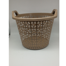 Uniglobal Basket Laundry 1184 Mocha Round With Handle