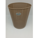 Uniglobal Waste Can 1148 mocha Round no cover