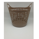 Uniglobal Basket Laundry 9714 Mocha round with Handle