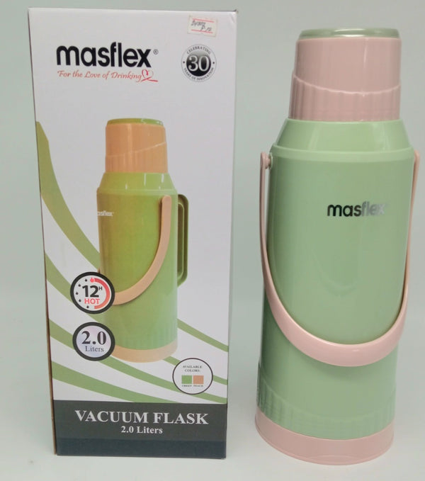Masflex Thermos 2 Liters BG-519  | Vacuum Flask Colored