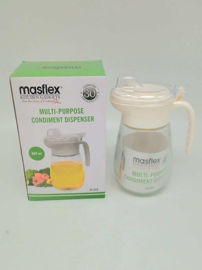 Masflex CondiSet 1pc ZX-818 | Multi-Purpose Condiment Dispenser