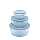 Masflex Baking Dish with Cover 3pc Round FE-3PRD