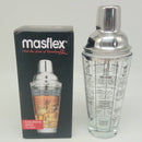Masflex Glass Cocktail Shaker 400ml CL-0400