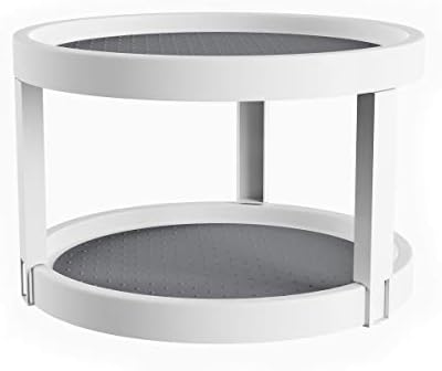 Masflex Turntable Organizer 2-tier ZX-L091 | Gray