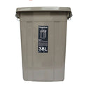 WASTECAN MEGAW MG-724 38L W/COV