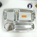 Plate 55S 4 Division 1307 Rectangle 29.3X21 Stainless