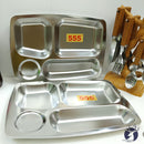 Plate 55S 4 Division 1307 Rectangle 29.3X21 Stainless