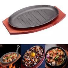 Plate Sizzling 55S Oval 9302