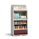 Dish Cabinet Jolly Terrence 821 2 Cabinet Rattan