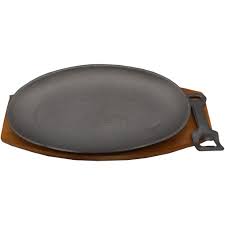 Plate Sizzling A007 Oval Plain