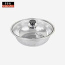 Basin 555 With Glass Cover 30CM 0928