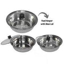 Basin 555 With Glass Cover 30CM 0928