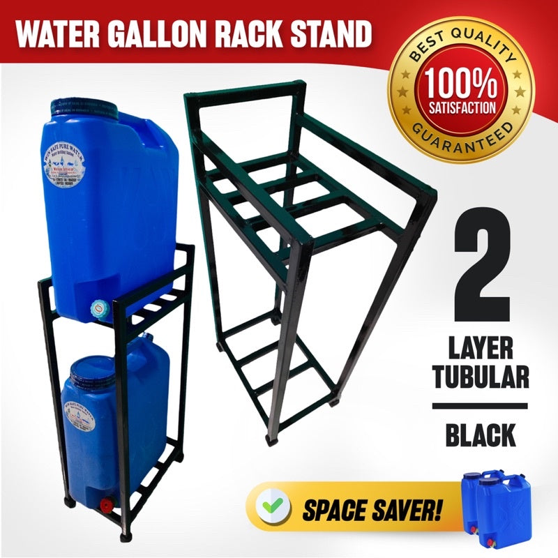 Stand Kelly Water Gallon Black 2 Layer