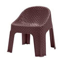 Chair Jolly Kiddie 552 Curve Big Rattan Brown