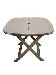 Table Uniglobal Folding Mocha 8881 Mocha