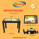 Table Imara Anita Rattan 2538 30x48 Fruity/Flower