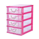 Drawer Mini Newland 9912-4 4 Layer Tramsparent