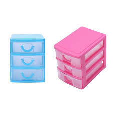 Drawer Mini Newland 9912-3 3 Layer Transparent
