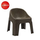 Chair Jolly Kiddie 552 Curve Big Rattan Brown