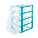 Drawer Mini Newland 9912-4 4 Layer Tramsparent