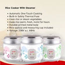 Rice Cooker Eureka With Steamer ERC1.5LM/LJ 8Cups