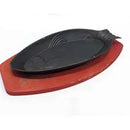 Plate Sizzling 55S Fish 9309