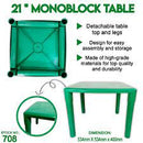 Table Sanyo China 708 21x21 Marble Green