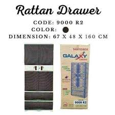 Drawer Sanyo Galaxy 9000-R2 Closet Rattan