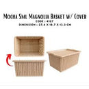 Basket Organizer Nikko 4107 Knitted 5.5 Liters With Cover