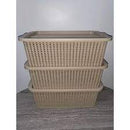Basket Organizer 4116 Knitted 13 Liters with Cover