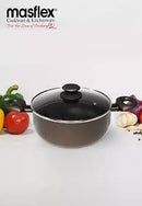 Casserole Masflex Master Class 24CM With Glass Lid NS-X7