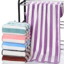 Towel Bath Microfiber Stripe