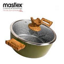 Casserole Masflex Olive Forged 24CM With Glass Lid NK-PS855