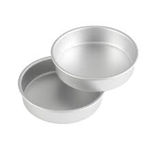 Pan Cake Aluminum Grand Eagle Round Spin 2X8 BKI-008