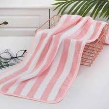 Towel Bath Microfiber Stripe