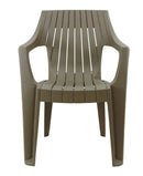 CHAIR SUNNYW ARM 9718 BROWN