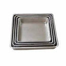 Tray Aluminum Square 10X10