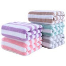 Towel Bath Microfiber Stripe