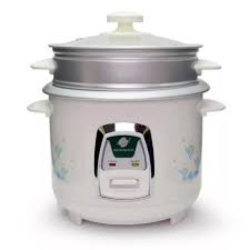 Micromatic Rice Cooker with Steamer 1.0Liters 5 Cups MRC-5038