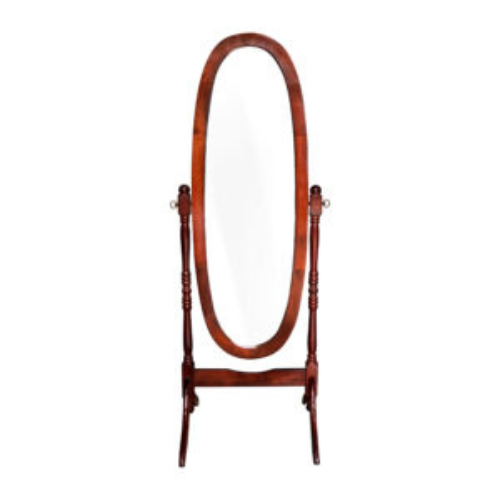 LSM Mirror Vanity Cheval Mahogany (No Return)