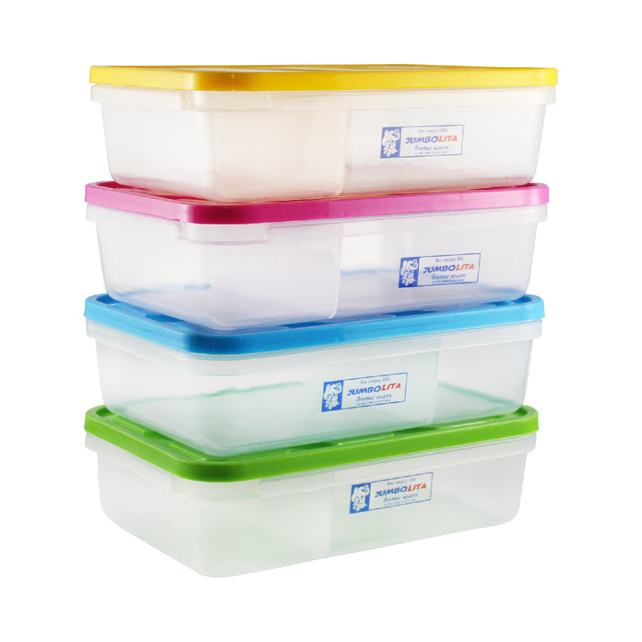 Jumbolita Lunch Box 1104 With Division Rectangle