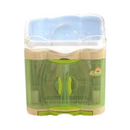 Uniglobal Dish Cabinet Floral 8809-DC