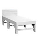 Zooey Bed Frame Semi Single 878-30H With Headboard