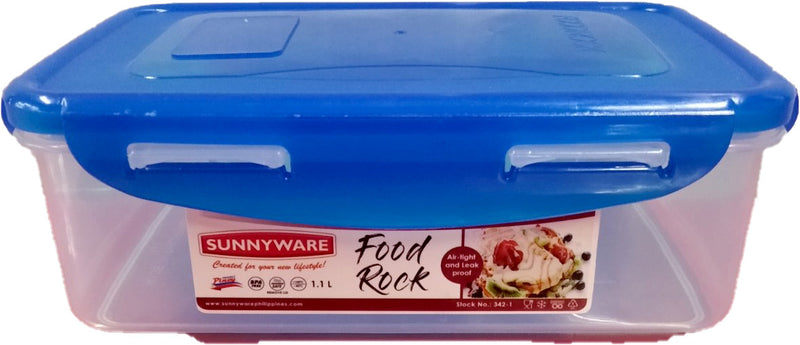Sunnyware Food Keeper S-341-2 Clip 900ML Rectangle